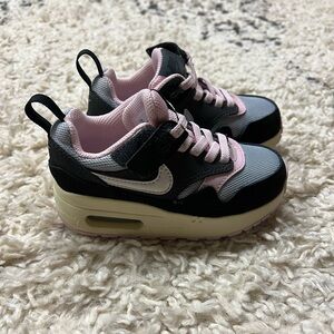 Air Max 1 Pre-school anthracite pink foam